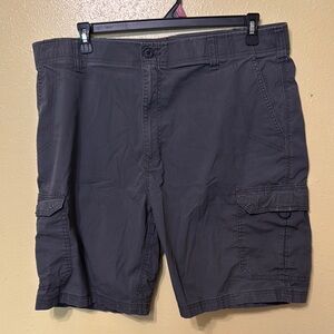 Men's Dark Gray Cargo Lee extreme motion Shorts